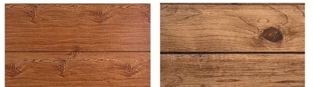 Wood-grain exterior finish